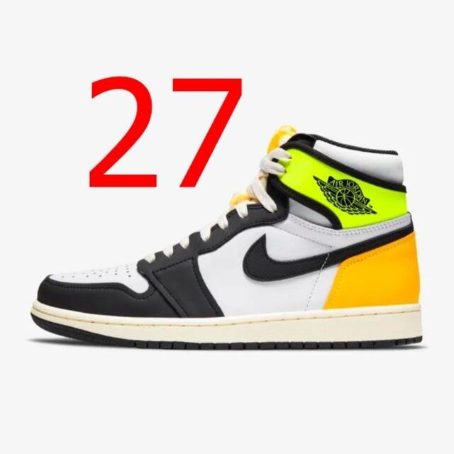 NIKE AIR JORDAN 1 HIGH OG "VOLT GOLD 27