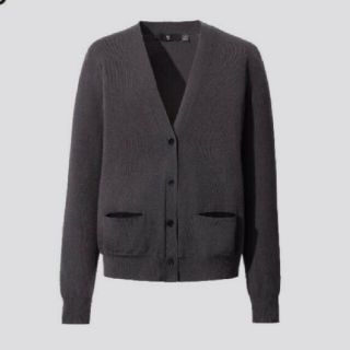 ジルサンダー(Jil Sander)のユニクロ ジル・サンダー メリノブレンドVネックカーディガン(カーディガン)