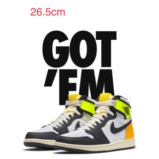 ナイキ(NIKE)のAJ1 VOLT GOLD 26.5cm(スニーカー)