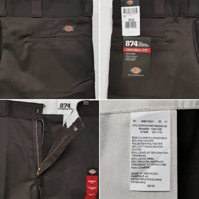 Dickies(ディッキーズ)のW36 L30 ディッキーズ DICKIES ワークパンツ パンツ 874 メンズのパンツ(ワークパンツ/カーゴパンツ)の商品写真