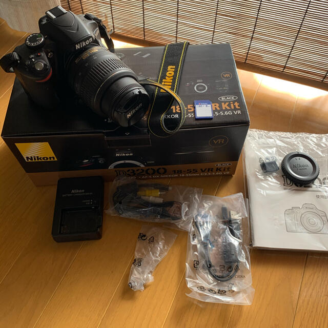 Nikon D3200レンズキット+TAMRON ズームレンズ
