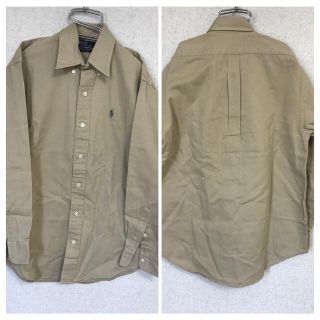 ポロラルフローレン(POLO RALPH LAUREN)の美品　レディース 90s Ralph Lauren ワンポイント シャツ　L(シャツ/ブラウス(長袖/七分))