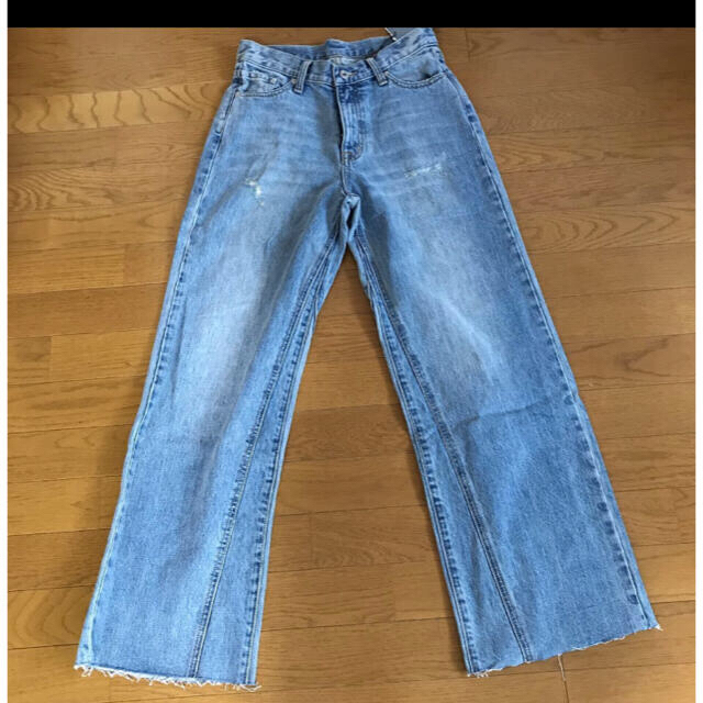 ほぼ新品　スコットクラブ  デニムパンツ  サンダル　2点セット