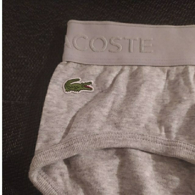 LACOSTE(ラコステ)のグレー　ブラック　ダークグレー　3枚セット メンズのファッション小物(その他)の商品写真