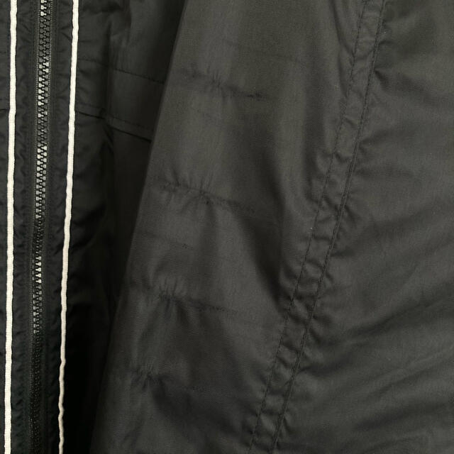 NIKE(ナイキ)のナイキ nike ナイロンジャケット パーカー モノトーン 黒 古着 90s  メンズのジャケット/アウター(ナイロンジャケット)の商品写真