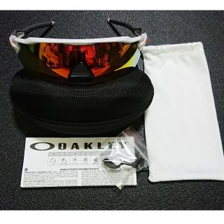 オークリー(Oakley)のオークリー Radar EV Path Polished White Prizm(ウエア)