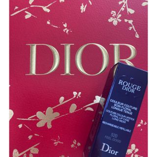 ディオール(Dior)のルージュディオール　フィールグッドサテン　限定色(口紅)