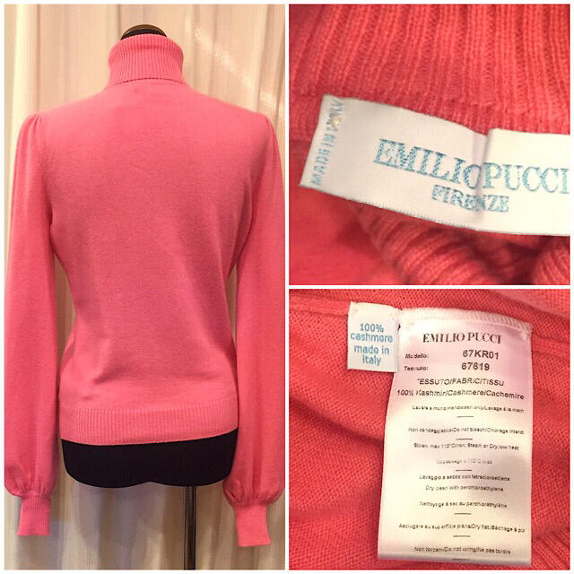 EMILIO PUCCI - EMILIO PUCCI エミリオプッチ カシミヤ ニット ...
