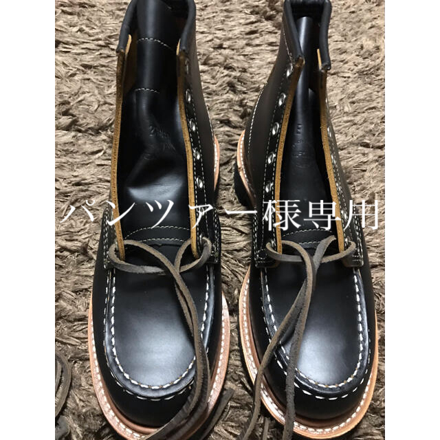 REDWING(レッドウィング)の値下げ！新品未使用！レッドウィングアイリッシュセッター9878 （黒） メンズの靴/シューズ(ブーツ)の商品写真