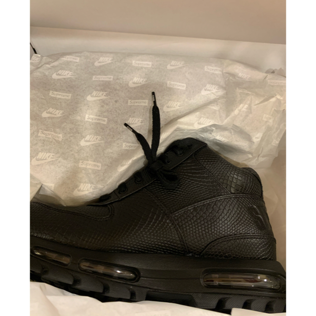Supreme(シュプリーム)のSUPREME × NIKE AIR MAX GOADOME ブラック　26.5 メンズの靴/シューズ(スニーカー)の商品写真