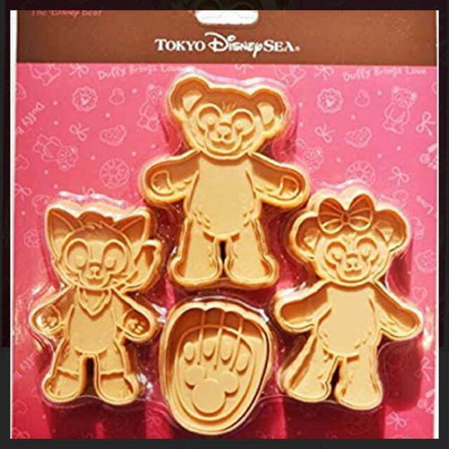 Disney(ディズニー)のディズニー クッキー型 ディズニーシー ジェラトーニ ダッフィー シェリーメイ インテリア/住まい/日用品のキッチン/食器(弁当用品)の商品写真