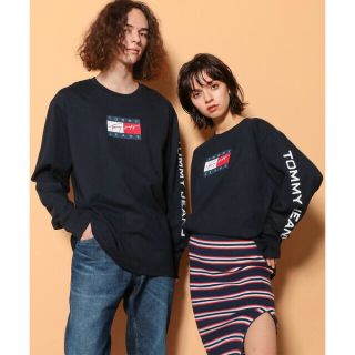 トミーヒルフィガー(TOMMY HILFIGER)のStreet Archives CapsuleロングスリーブTシャツ値下げ不可(Tシャツ/カットソー(七分/長袖))