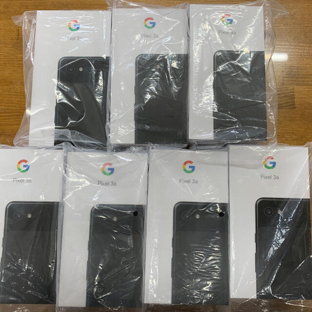 Google Pixel(グーグルピクセル)の新品未使用 Google Pixel3a SIMフリー 7台セット スマホ/家電/カメラのスマートフォン/携帯電話(スマートフォン本体)の商品写真