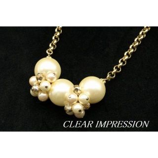 クリアインプレッション(CLEAR IMPRESSION)の【WA50】CLEAR IMPRESSION ミックス パール ネックレス(ネックレス)