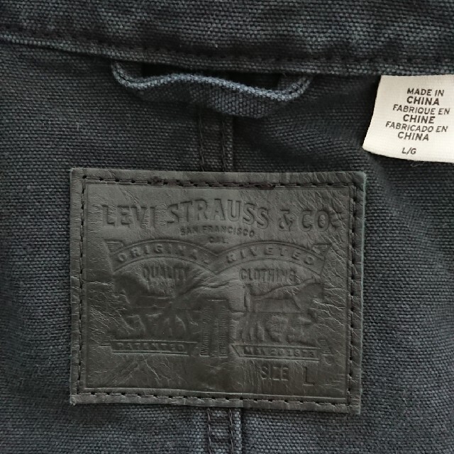 Levi's(リーバイス)の ２月末までお値下げ♪ カバーオール デニムジャケット L コート Levi's メンズのジャケット/アウター(Gジャン/デニムジャケット)の商品写真