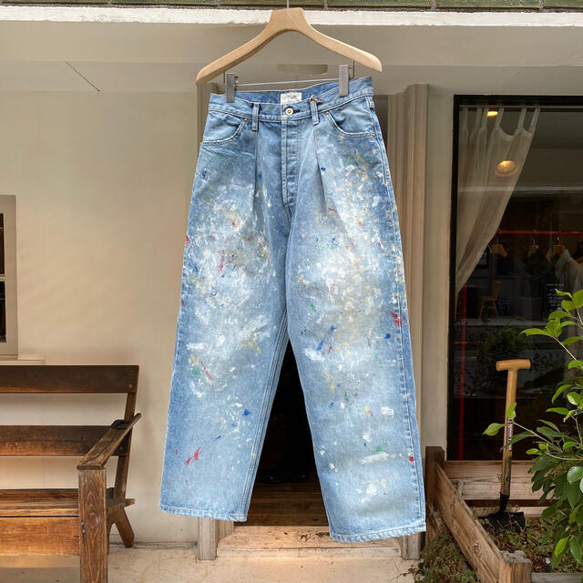 【希少】herill 15oz Denim Tack Splash 4PK 2メンズ