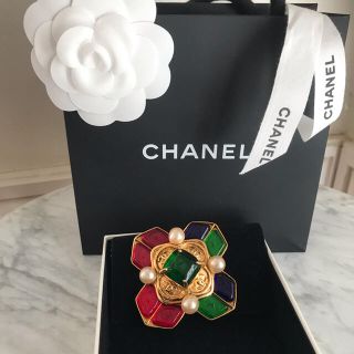 シャネル(CHANEL)のヴィンテージシャネル　ブローチ(ブローチ/コサージュ)