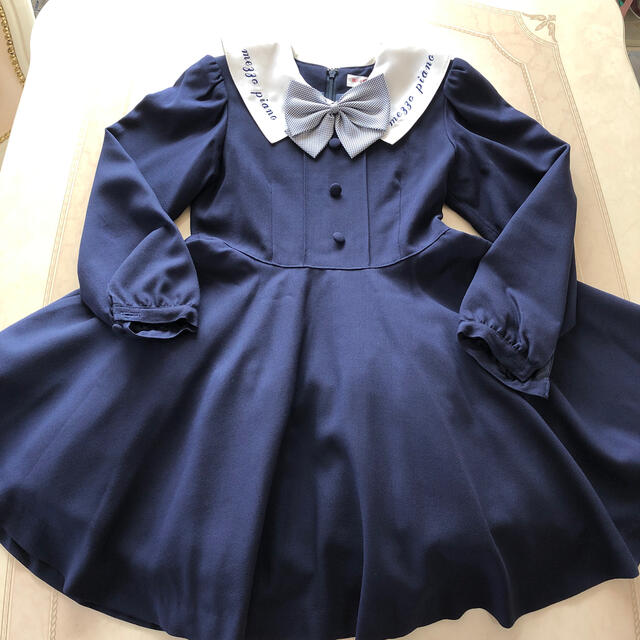 mezzo piano(メゾピアノ)のmezzo piano 子供服130cm❣️ワンピース キッズ/ベビー/マタニティのキッズ服女の子用(90cm~)(ワンピース)の商品写真