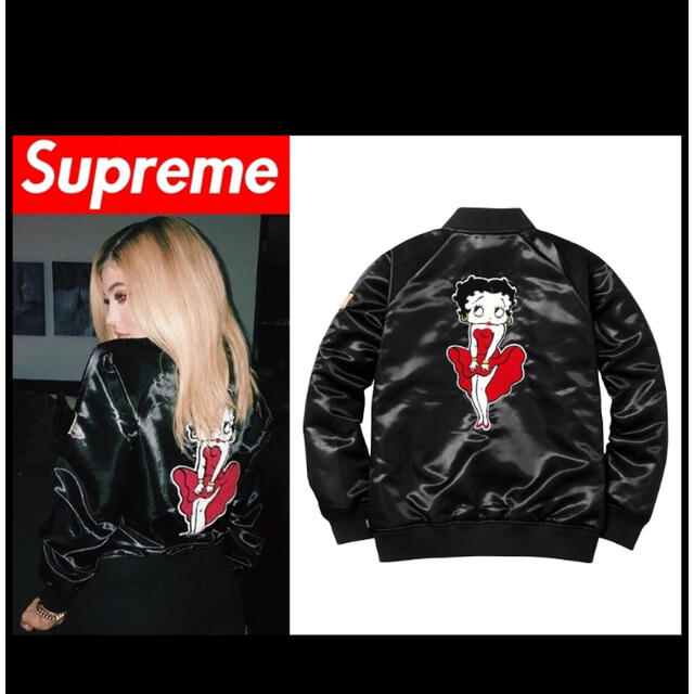 supreme betty boop jacket