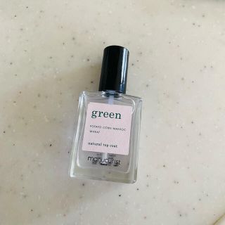 コスメキッチン(Cosme Kitchen)のGREEN ネイル　トップコート(ネイルトップコート/ベースコート)