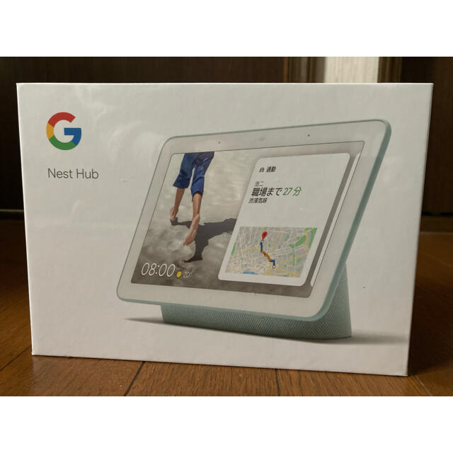 Google(グーグル)のGoogle NEST HUB AQUA 新品未開封　スマートスピーカー スマホ/家電/カメラのオーディオ機器(スピーカー)の商品写真