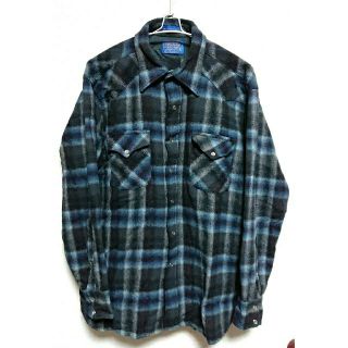 ペンドルトン(PENDLETON)の美品☆Pendleton ペンドルトン チェックウールシャツ XL(シャツ)