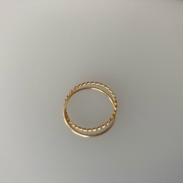 agete(アガット)のagete ピンキーリング　K10　3号 レディースのアクセサリー(リング(指輪))の商品写真
