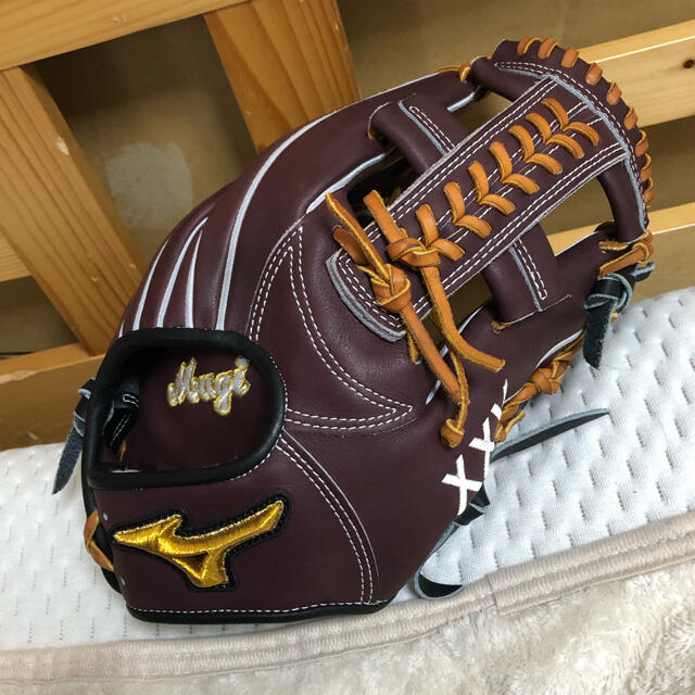 MIZUNO   ミズノプロ 軟式グローブ 内野手用 オーダーの通販 by もち's