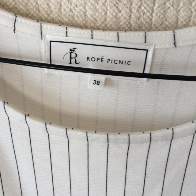 Rope' Picnic(ロペピクニック)のロペピクニック＊ストライプワンピース レディースのワンピース(ひざ丈ワンピース)の商品写真