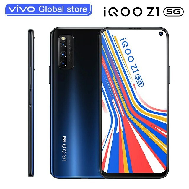 スマートフォン/携帯電話vivo iqoo z1 6GB/128GB ブラック