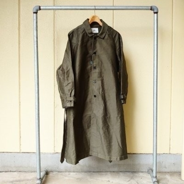 柔らかい ウティ OUTIL MANTEAU UZES (WILLOW)一時的に値下げしま
