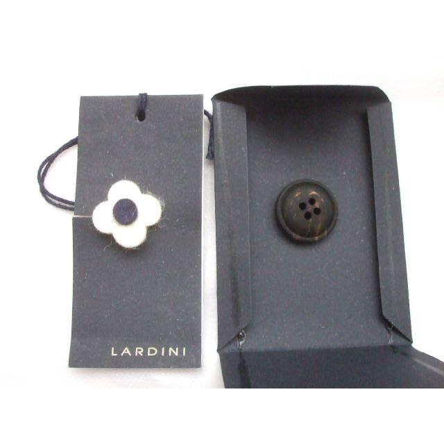 黒 XXS ラルディーニ LARDINI ピークドラペル ニットジャケット
