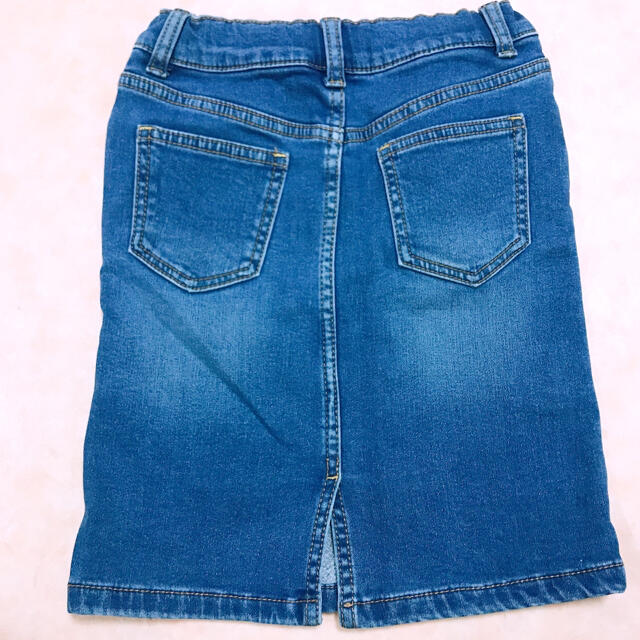 ☆新品☆ GU ジーユー キッズ スカート 130 デニム デニムスカート