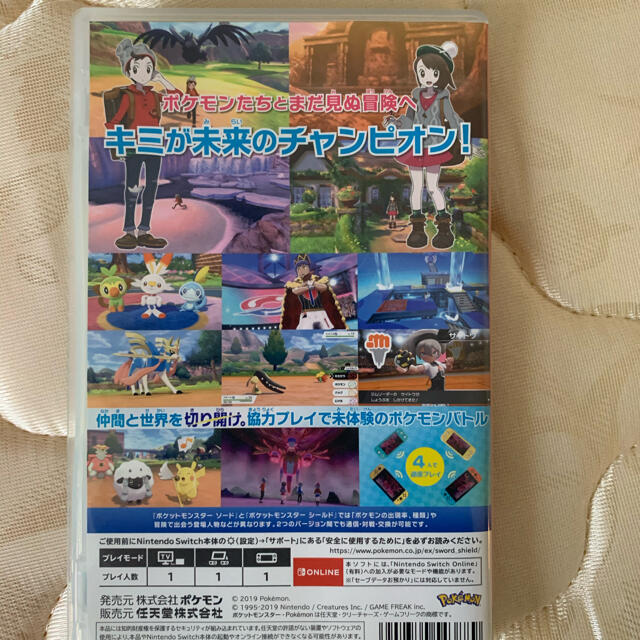 ポケモン(ポケモン)のポケットモンスター ソード Switch エンタメ/ホビーのゲームソフト/ゲーム機本体(家庭用ゲームソフト)の商品写真