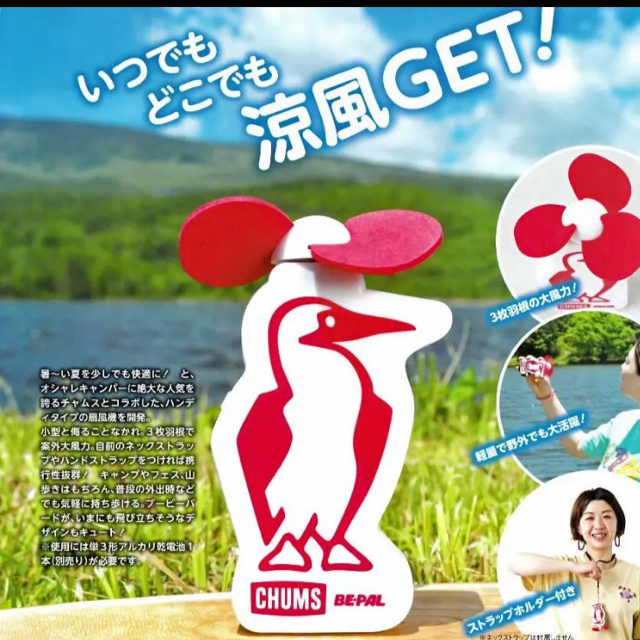 CHUMS(チャムス)のBE-PAL付録 CHUMSシリーズまとめ売り☆ スポーツ/アウトドアのアウトドア(その他)の商品写真