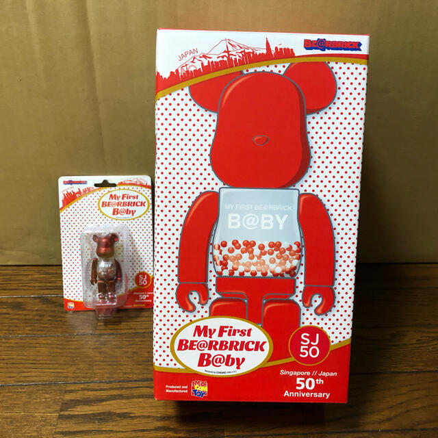 エンタメ/ホビーMy First BE@RBRICK SJ50 100% 400% 2体セット