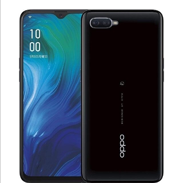 【1/17限定値下】OPPO Reno A 64GB 黒 新品未開封SIMフリー