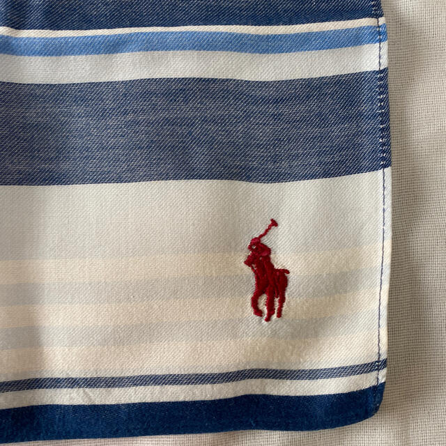 POLO RALPH LAUREN(ポロラルフローレン)のラルフローレン　ハンカチ　中古　 レディースのファッション小物(ハンカチ)の商品写真