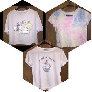 ウィゴー(WEGO)のTシャツ三点セット(Tシャツ(半袖/袖なし))