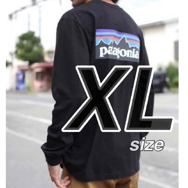 patagonia(パタゴニア)の【XLサイズ】 パタゴニア ロンT ロングスリーブ P-6ロゴ 長袖 メンズのトップス(Tシャツ/カットソー(七分/長袖))の商品写真