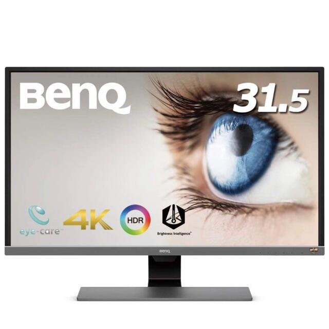 スマホ/家電/カメラBenQ EW3270U 31.5インチ/4K/HDR