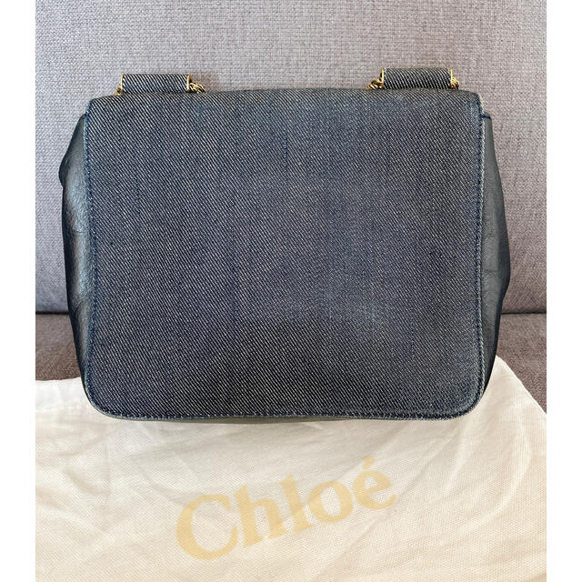 Chloe(クロエ)のnanamin様専用　chloe クロエ  チェーンバッグ　デニム　エルシー レディースのバッグ(ショルダーバッグ)の商品写真