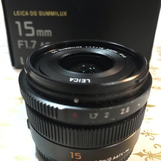 LEICA DG SUMMILUX 15mm F1.7 ASPH.