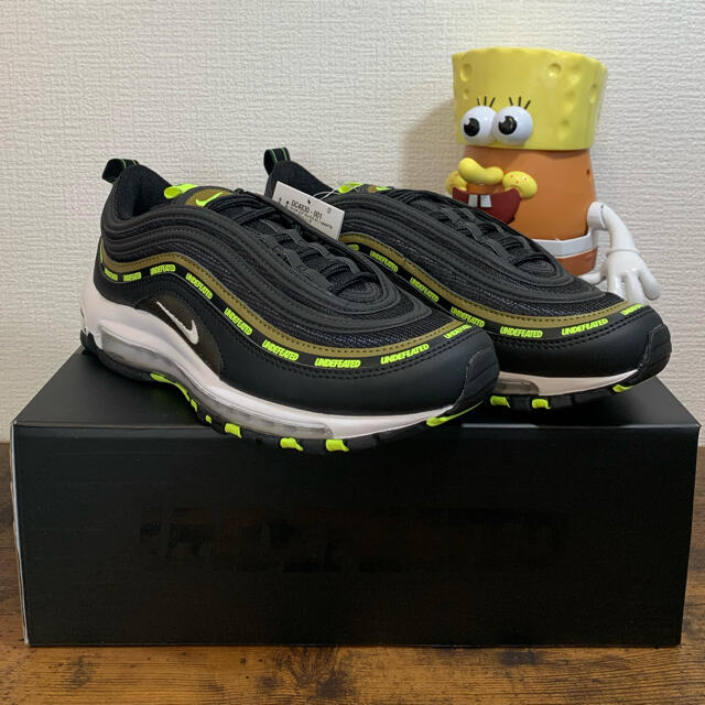 スニーカー送料無料【NIKE AIR MAX 97 UNDEFEATED BLACK】