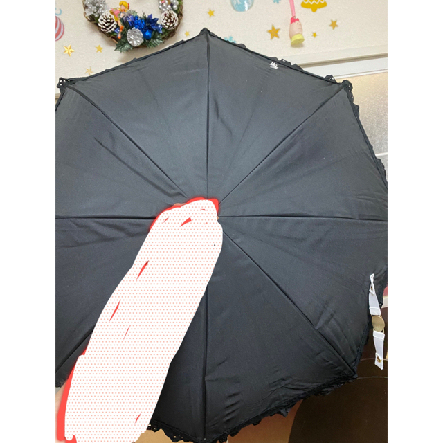 Ralph Lauren(ラルフローレン)のラルフローレン　日傘　ブラック レディースのファッション小物(傘)の商品写真