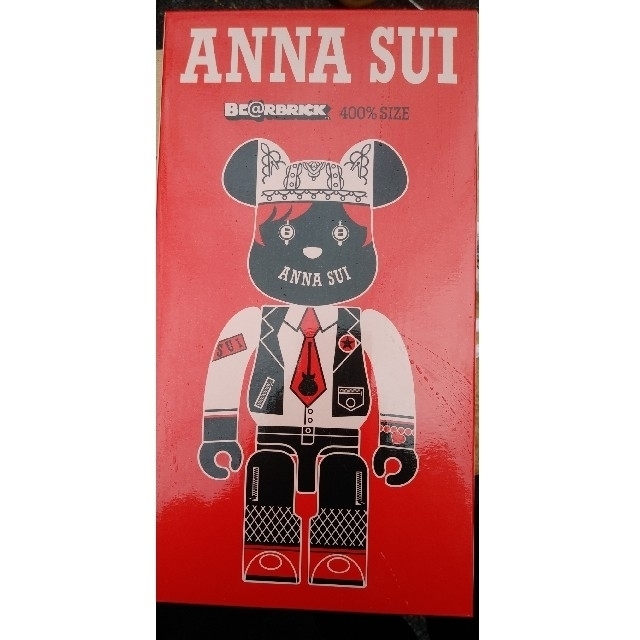 BE@RBRICK ANNA SUI RED&BEIGE　400％