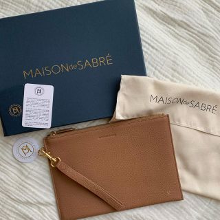 メゾンドフルール(Maison de FLEUR)の【完全新品未使用】MAISON de SABRÉ クラッチバッグ大(クラッチバッグ)