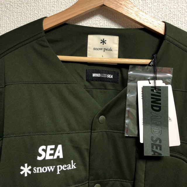 Snow peak インナーダウン カーディガン