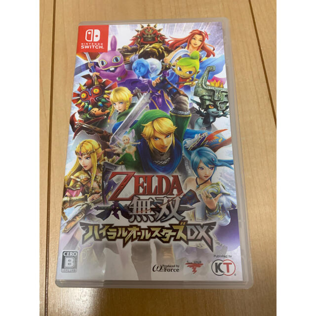 Koei Tecmo Games(コーエーテクモゲームス)のゼルダ無双 ハイラルオールスターズ DX Switch エンタメ/ホビーのゲームソフト/ゲーム機本体(家庭用ゲームソフト)の商品写真