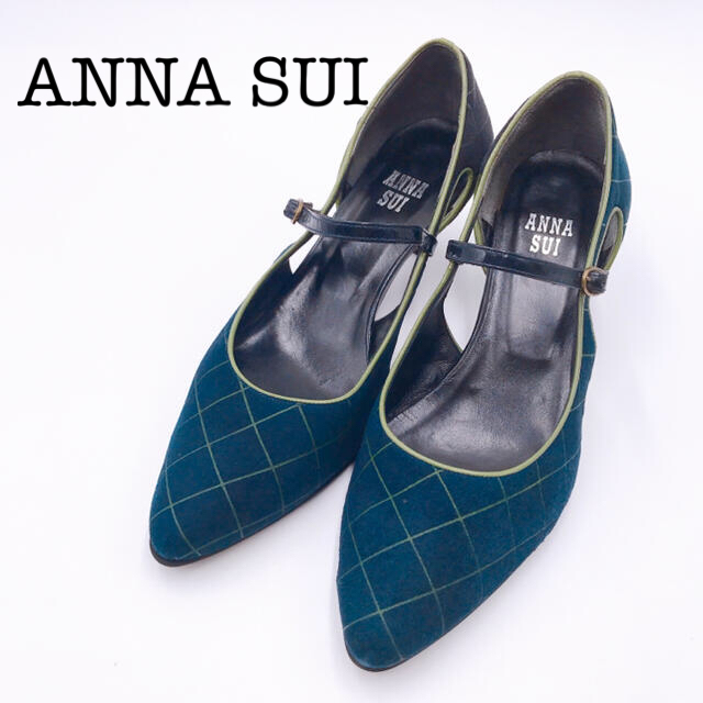 ANNA SUI(アナスイ)のANNA SUI アナスイ ハイヒール パンプス 24cm 美品 レディースの靴/シューズ(ハイヒール/パンプス)の商品写真